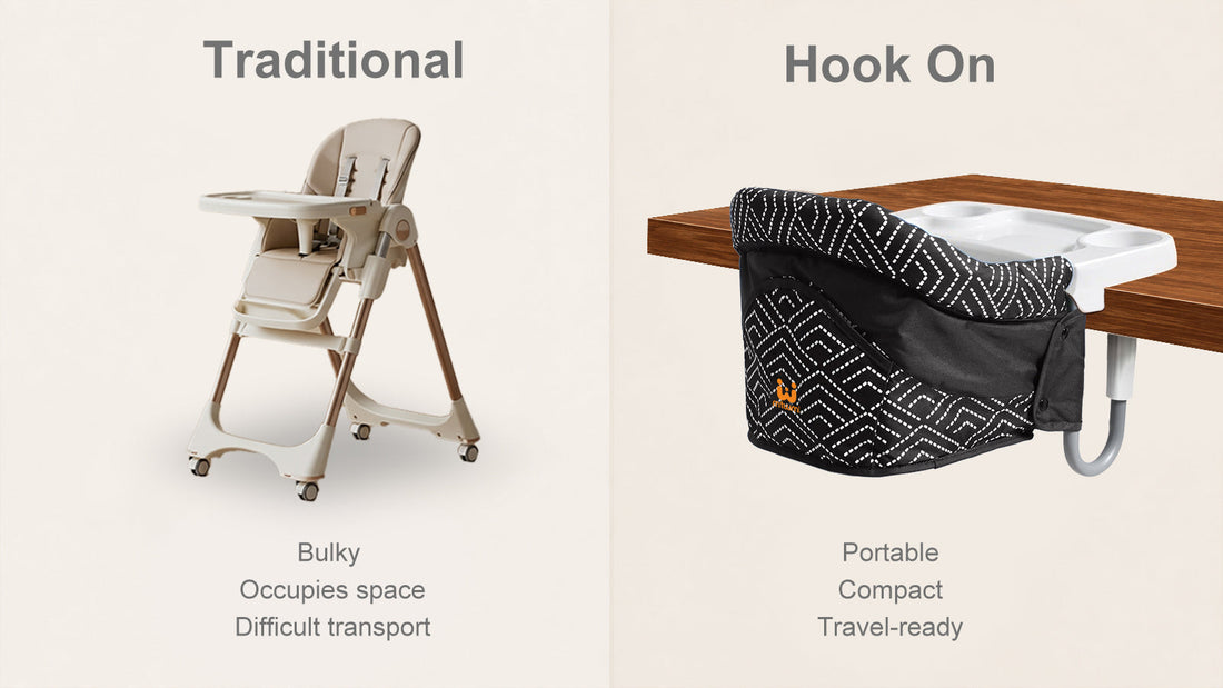 Hook-On High Chair vs Traditional High Chair: Which One Is Better for Your Baby?
