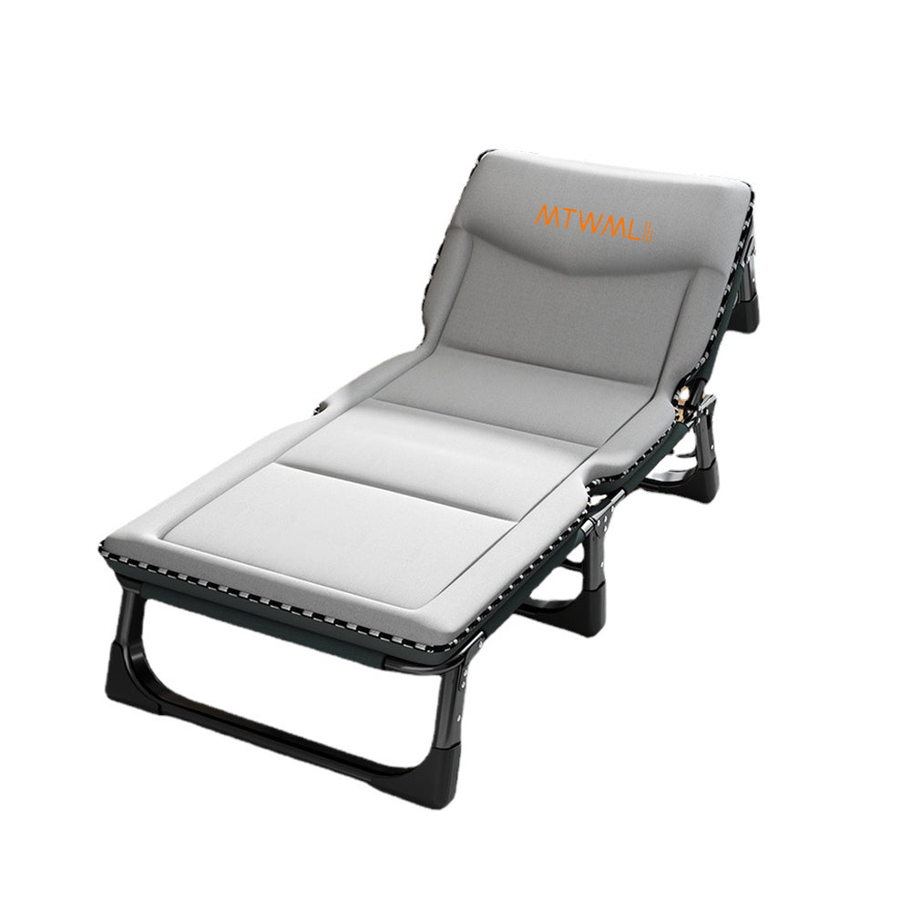 MTWML Zero Gravity Chair, Reclining Camping Lounge Chair w/Removable Cushion, Upgraded Lock and Cup Holder, Reclining Patio Chairs Folding Recliner for Indoor and Outdoor