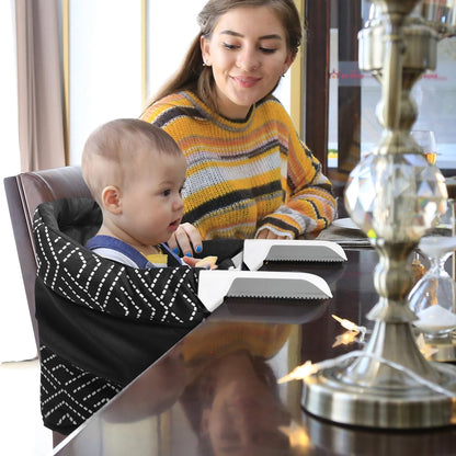 Hook On High Chair(Stripe-Black)
