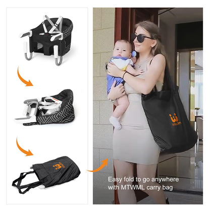 Hook On High Chair(Stripe-Black)