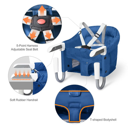 Hook On High Chair(Pure-Blue)