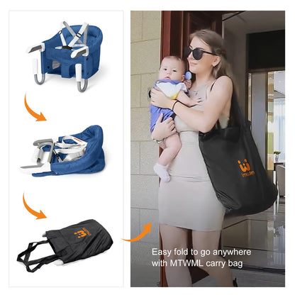 Hook On High Chair(Pure-Blue)