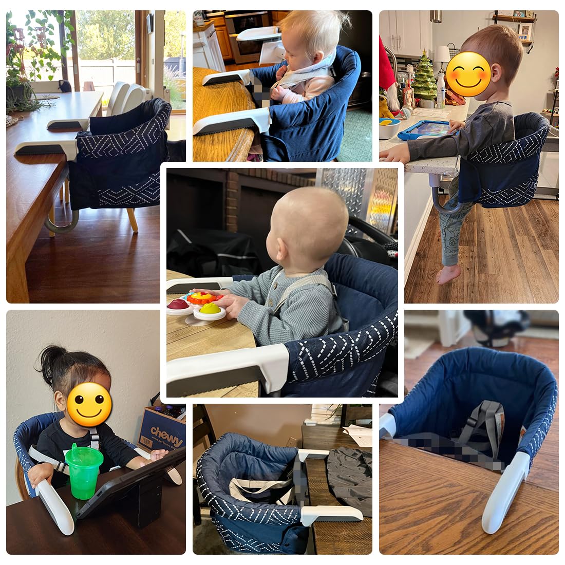 Baby high chair that hooks onto table online