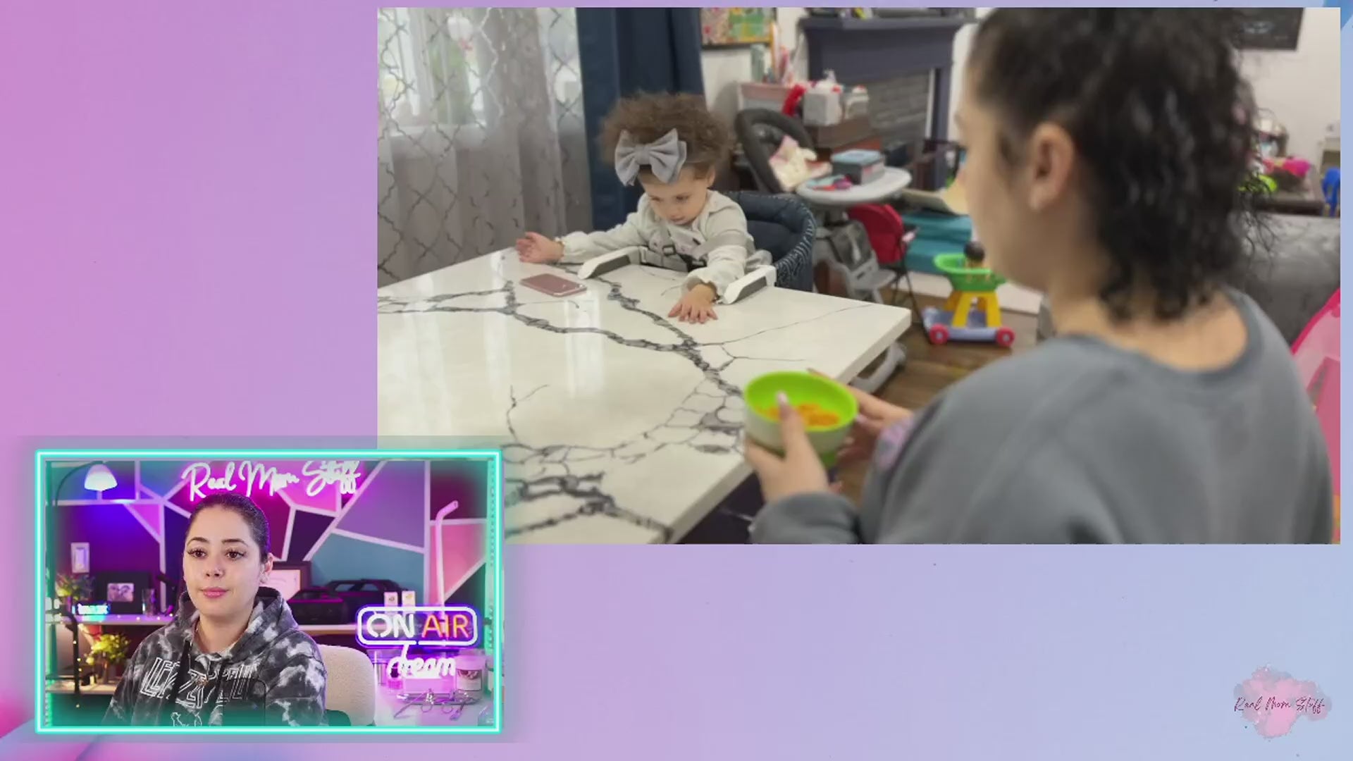 Load video: MTWML Hook On High Chair Review By Real Mom Stuff